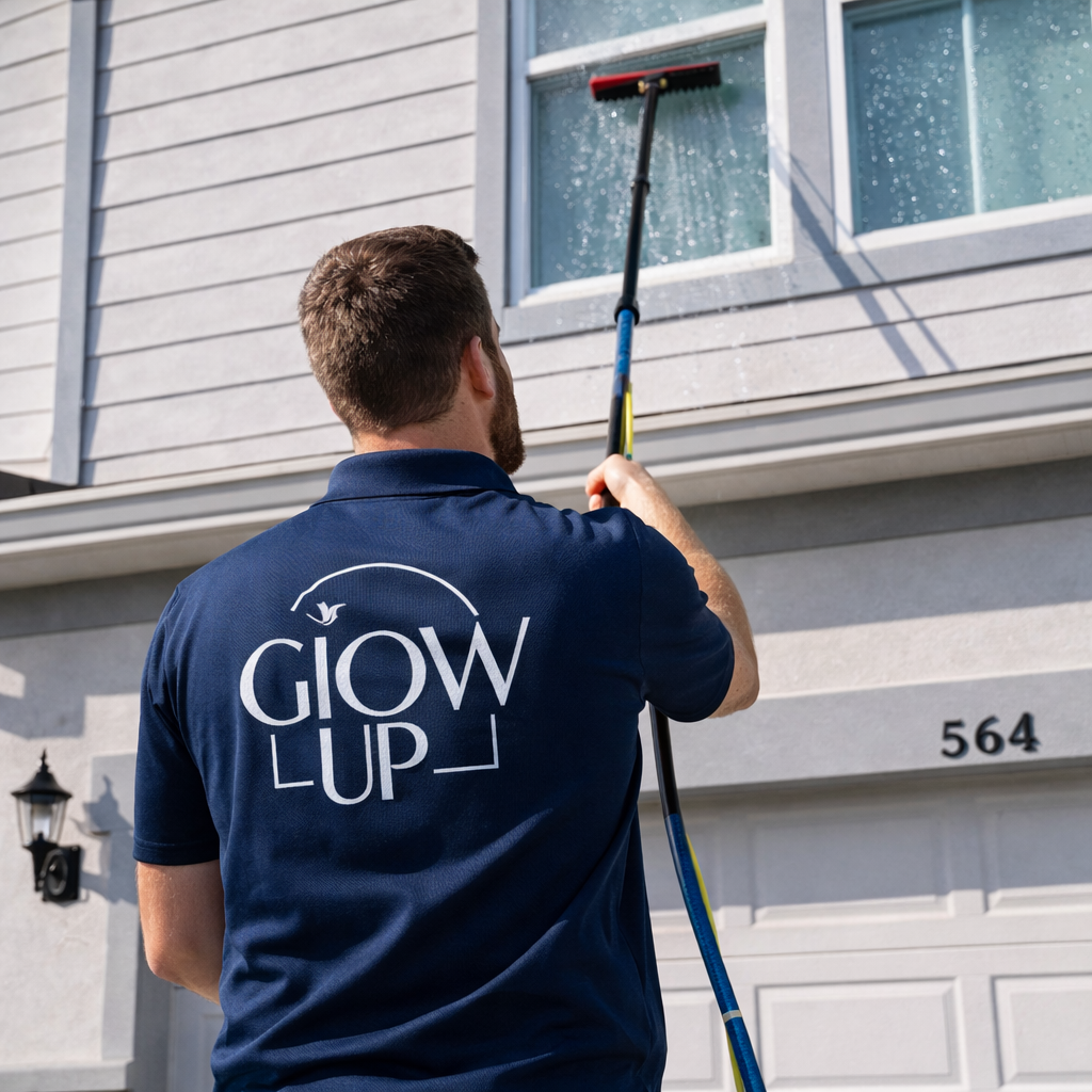 Residential window cleaning