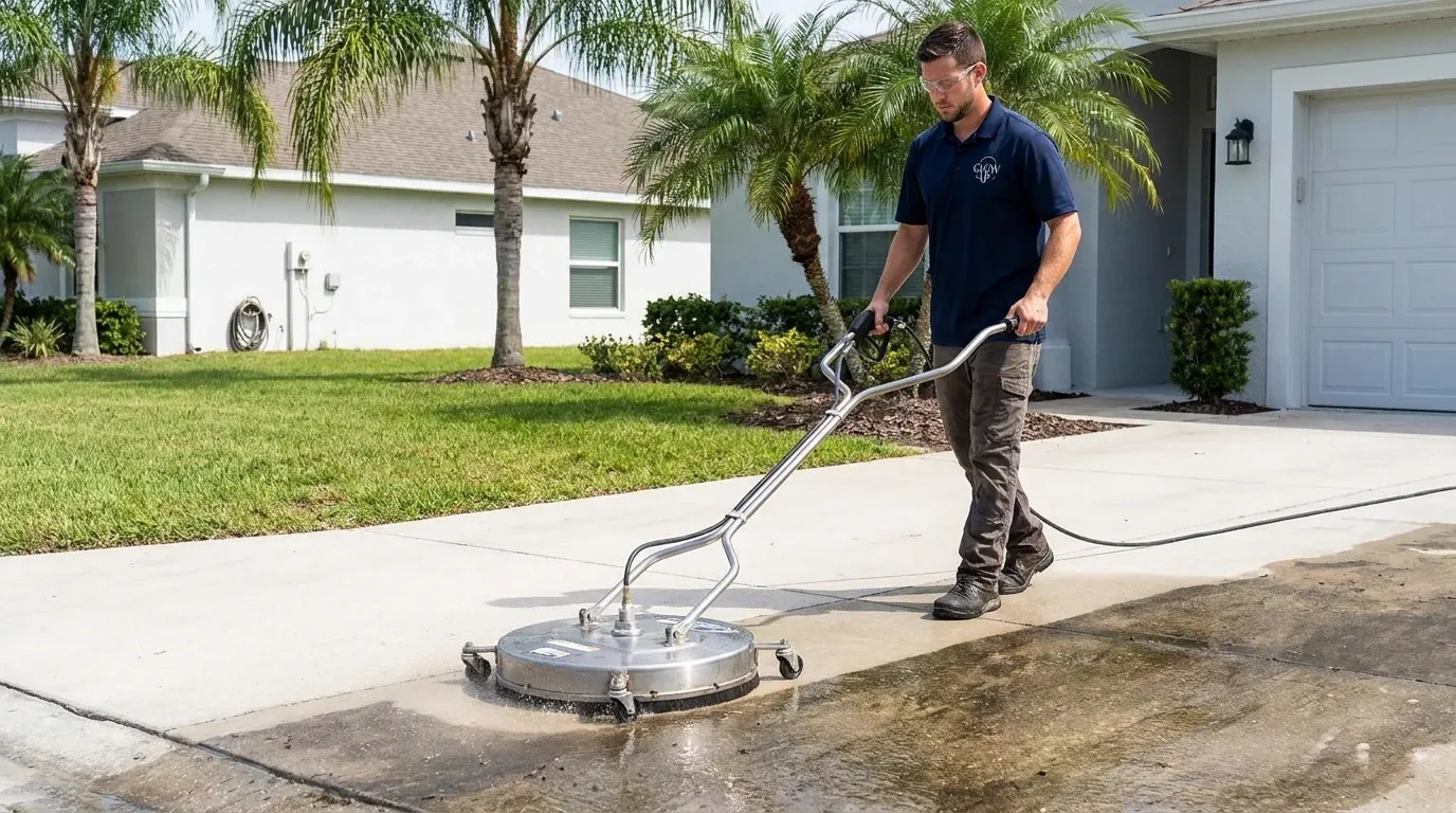 Driveway & Walkway Pressure Washing