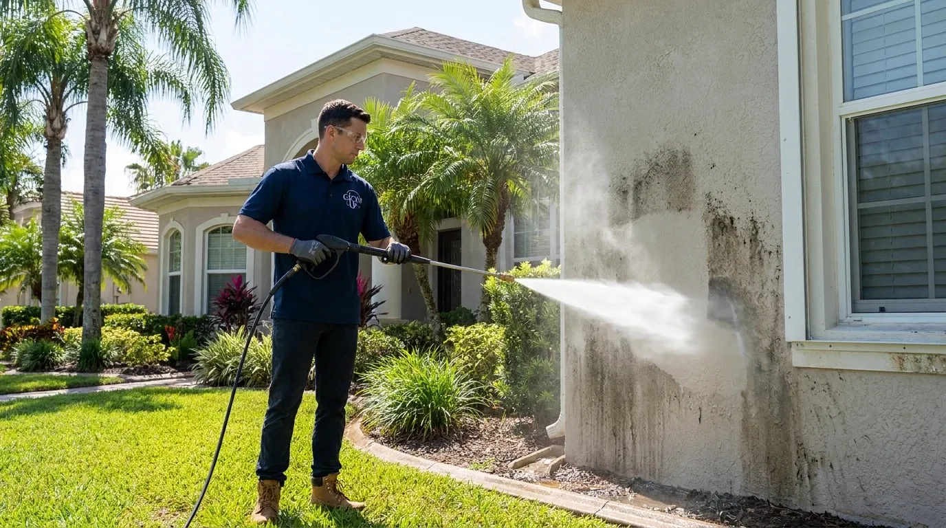 House Pressure Washing