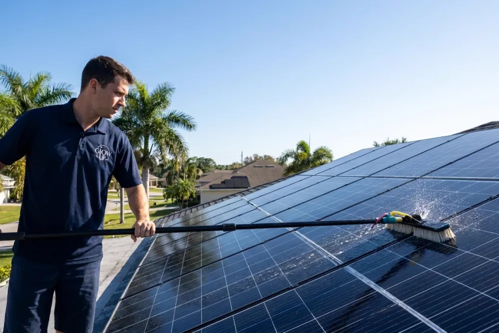 Solar Panel Cleaning